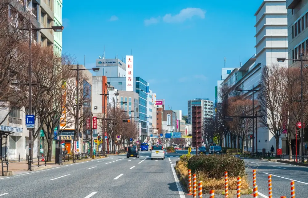 下関 街並み風景